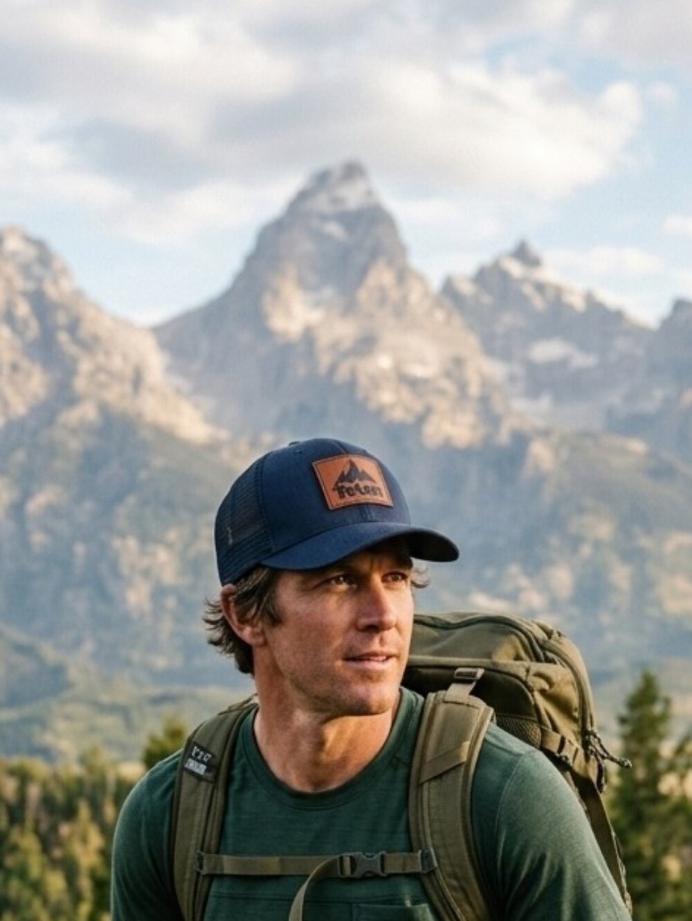 Teton Gravity Research Navy Trucker Hat